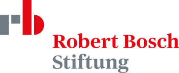 KI generiert: Das Bild zeigt das Logo der Robert Bosch Stiftung. Es besteht aus einem stilisierten "r b" Symbol und dem Schriftzug "Robert Bosch Stiftung".